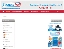 Tablet Screenshot of central-hal.com